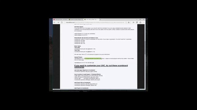 Edited UHC Map Project Realms Tutorial смотреть онлайн