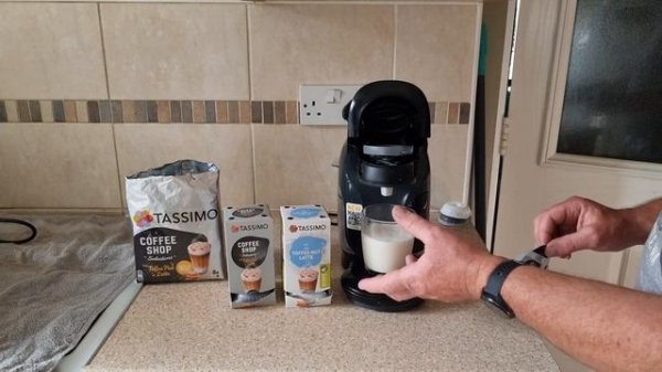 TASSIMO TOFFEE NUT LATTE COFFEE SHOP SELECTIONS