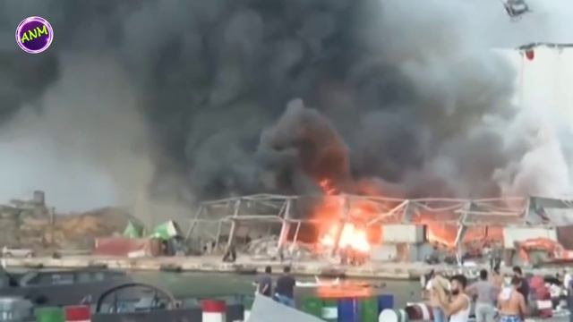 Lebanon moment of Beirut Explosion смотреть онлайн