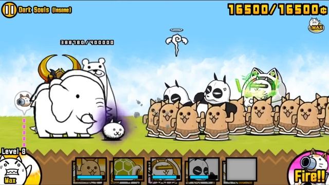 Panda Beats Crazed Cat [Battle Cats] смотреть онлайн