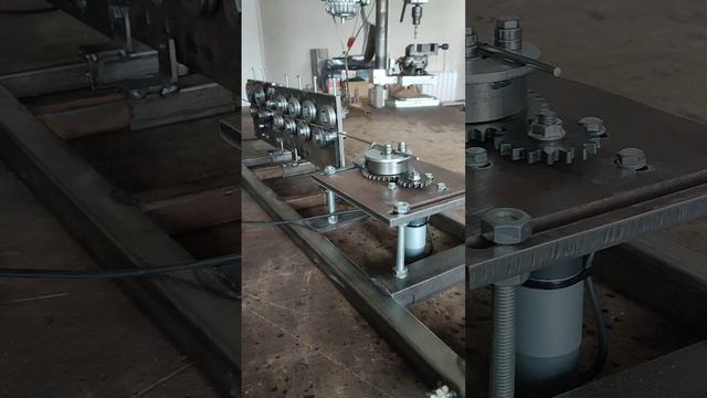 станок для проволоки изгиб под углом, любой диаметр кольца. смотреть онлайн