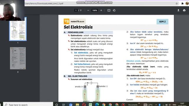 SEL ELEKTROLISIS || KIMIA FARMASI KLS XII смотреть онлайн