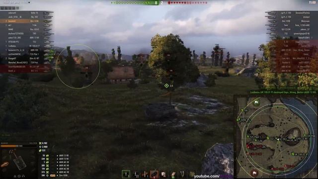 World of Tanks - Strv 103b - 11.3K Damage - not a redline camper! - 5 Kills [HD] смотреть онлайн