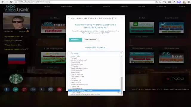 Viewtrakr WaveScore Социальная сеть нового поколения Зарегистрируйся и начинай зарабатывать! смотреть онлайн