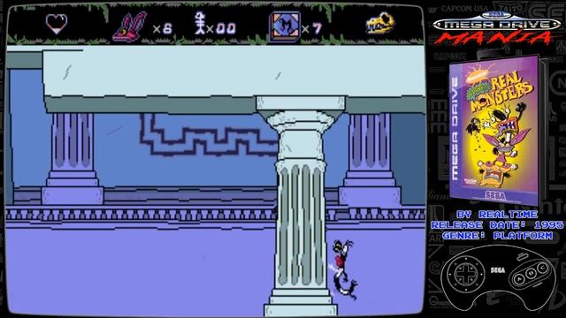 Mega Drive Mania - 088 - Aaahh!!! Real Monsters (Sega Mega Drive / Genesis)