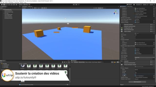 Créer un FPS MULTIJOUEUR avec Mirror sur Unity (EP20 : Ajout d'autres armes) смотреть онлайн