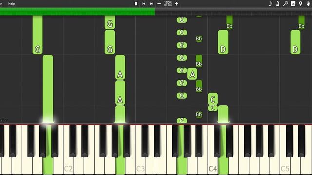 Darksiders 2 - Guardian Theme (Version 1) - [Synthesia] Piano cover смотреть онлайн