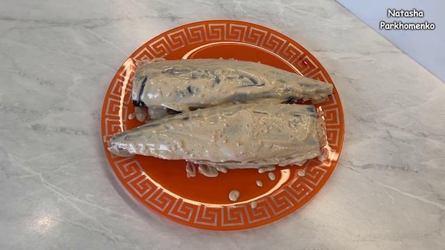 Скумбрия в Сметанно-Горчичном Соусе / Запеченная Скумбрия / Baked Mackerel / Блюда из Рыбы смотреть онлайн