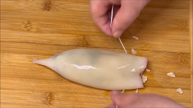 Recette facile de calamars farcis à la crème de poivron . смотреть онлайн