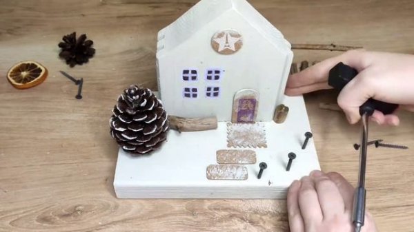 Домик из дерева. Дрифтвуд. Driftwood. Скандинавский домик.