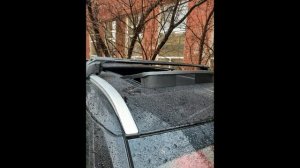 Открытие люка на крыше с багажником TURTLE AIR2