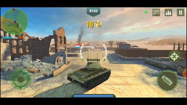 WAR MACHINES: TANK BATTLE GAMEPLAY смотреть онлайн