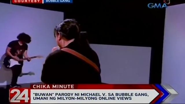 24 Oras: 'Buwan' parody ni Michael V. sa Bubble Gang, umani ng milyon-milyong online views смотреть онлайн