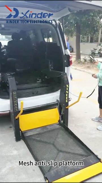 This Maxus G20 Modified an Xinder-Tech Double-arm🦾 Wheelchair Lift. смотреть онлайн