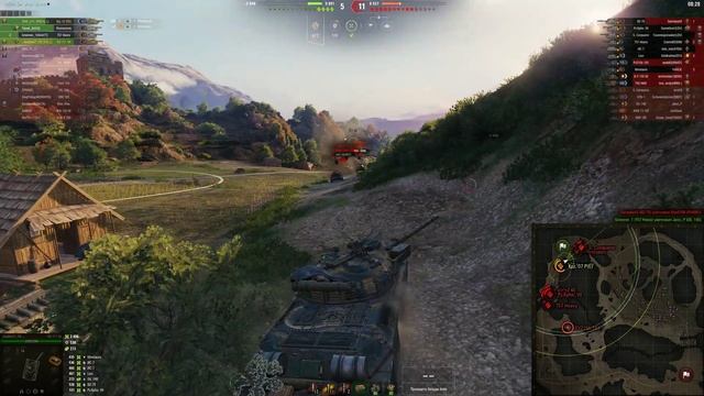 WZ-111 MODEL 5A - Граница империи 1vs6💥9 Фрагов💥9.8К Дамага в бою WORLD OF TANKS смотреть онлайн
