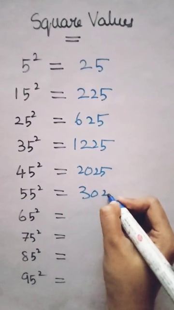#mathtrick #square #shorts смотреть онлайн