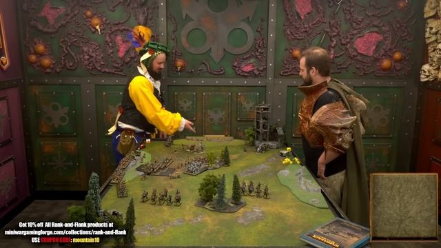 Empire of Man vs Warriors of Chaos Warhammer The Old World Battle Report смотреть онлайн