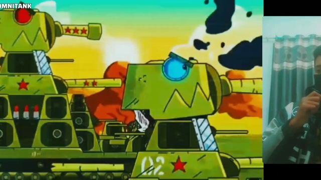 KV-44M Music 🎵 in tank cartoon смотреть онлайн