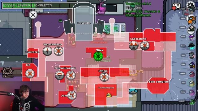 LIVE AMONG US con la chat di prossimità con @iNoobGaming,@bertra,@deidxra5928 e @ragesss2143 смотреть онлайн
