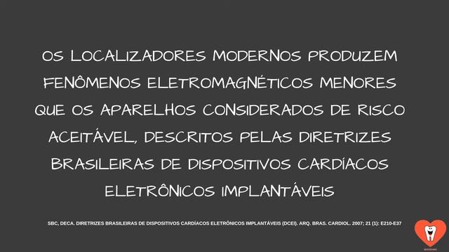 QUAL A RECOMENDAÇÃO SOBRE LOCALIZADOR EM PACIENTES COM MARCAPASSO? - QUICK TIP ENDOLOVERS смотреть онлайн