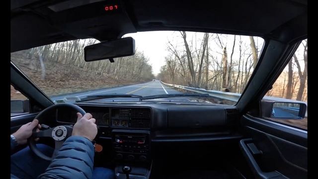 1991 Lancia Delta Integrale test drive! смотреть онлайн