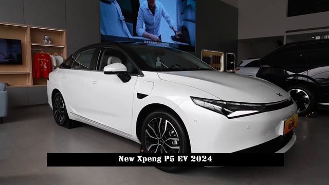 Has the Most Powerful Hardware System in its Class | New Xpeng P5 EV 2024 смотреть онлайн