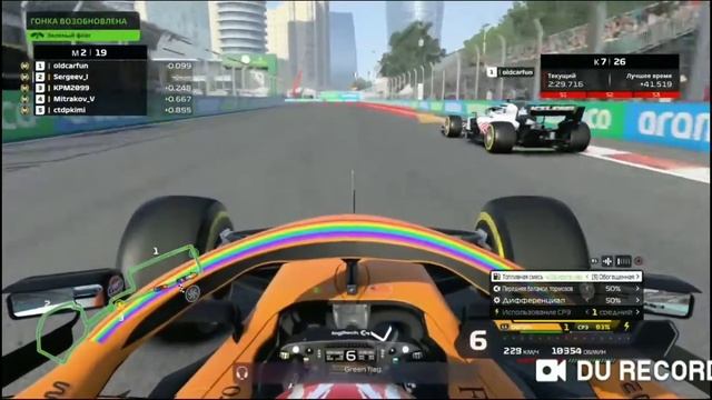 F1 2020. DRS. Azerbaijan. Race highlights смотреть онлайн