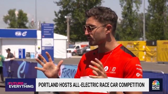 Portland hosts all-electric race car competition смотреть онлайн