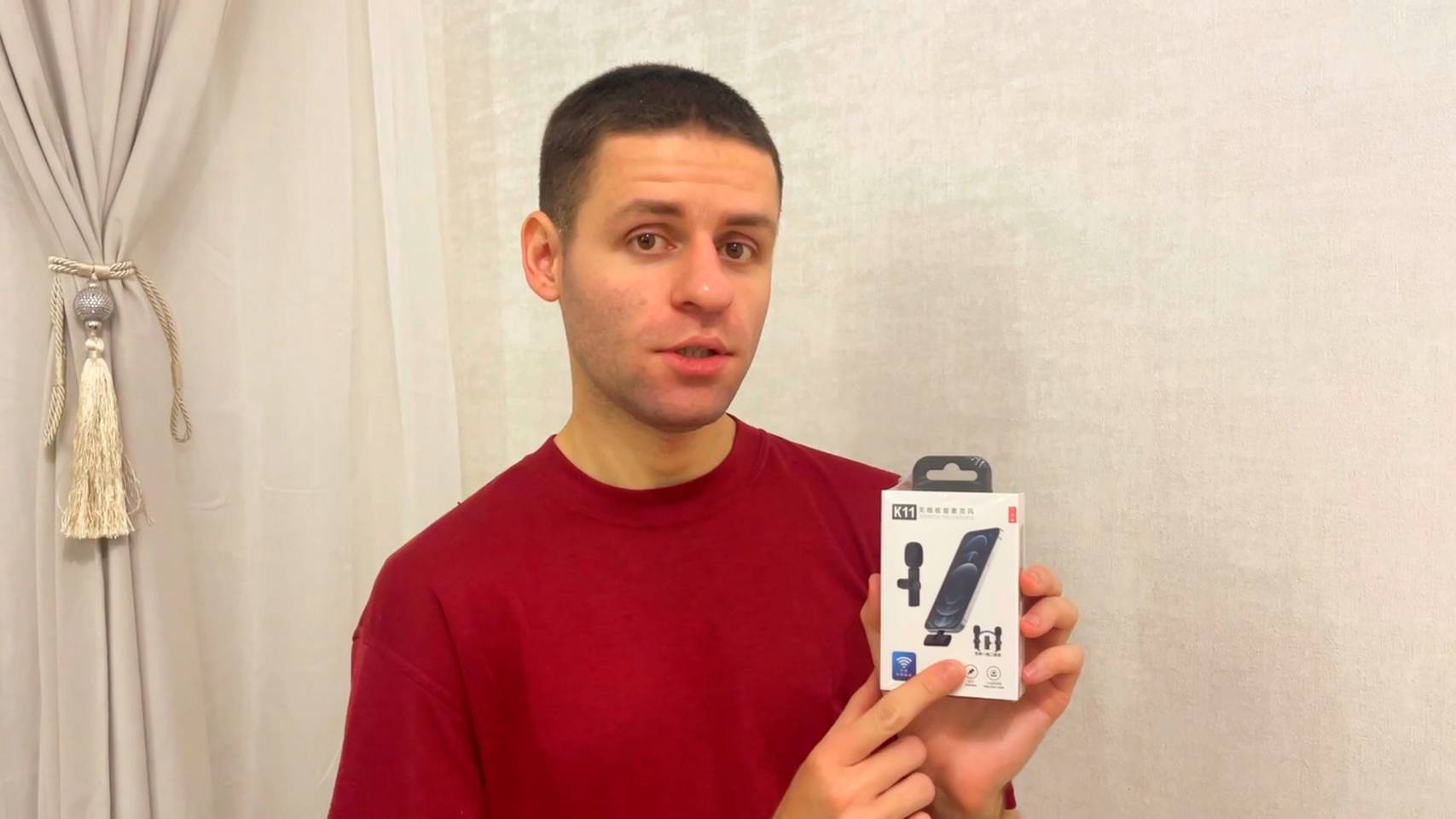 Обзор на микрофон с wildberries - K11 Wireless Microphone смотреть онлайн