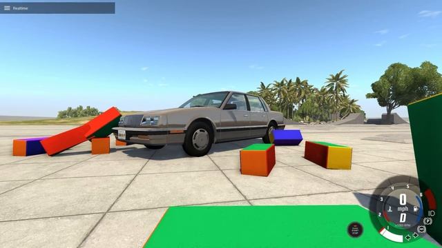 DESTROY THE FOAM BLOCK WALL! - BeamNG.drive смотреть онлайн