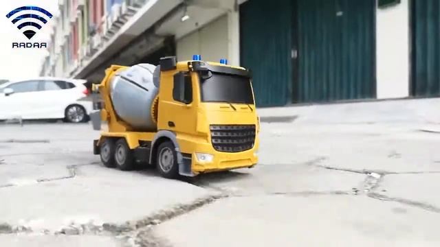 RC Dump Truck Mobil Molen Mainan Anak Mobil Remote Control RADAR [RDR1103] смотреть онлайн