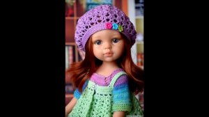 ВЯЖЕМ ИЗ ОСТАТКОВ ПРЯЖИ одежду для кукол !!!! knitting for dolls