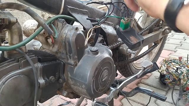 Bmx Cup motor ateşleme sistemi beyin bağlantısı Motorsiklet elektrik tesisatı CDI ignition system смотреть онлайн