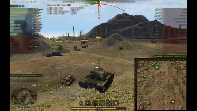 World Of Tanks T110E5 (Степи-Зимний Химмельсдорф) смотреть онлайн