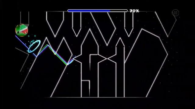 KOCMOC deco ver (моя версия) NOCLIP | geometry dash смотреть онлайн