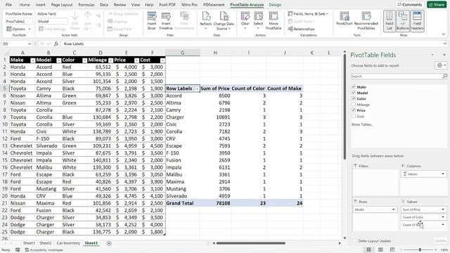 How to Create Pivot Tables in Microsoft Excel смотреть онлайн