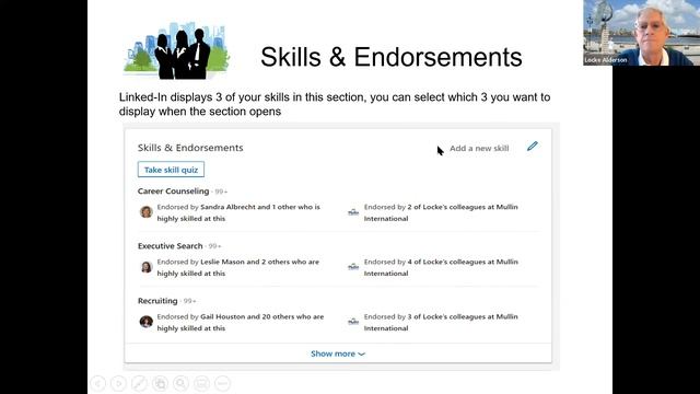 LinkedIn Tuesdays - 1/4/22 - Locke Alderson - "How to use LinkedIn for Job Hunting - Strategies..." смотреть онлайн