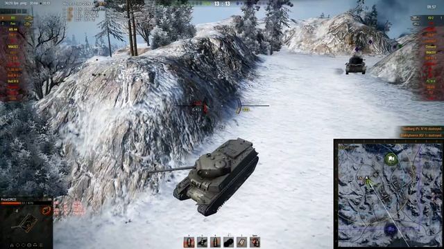 World of Tanks - M6 Ace, Platoon Carry With Commentary - 4K HD!! смотреть онлайн