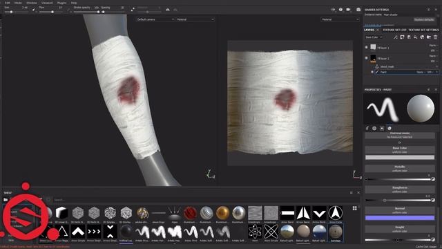 Substance smart bandage material смотреть онлайн