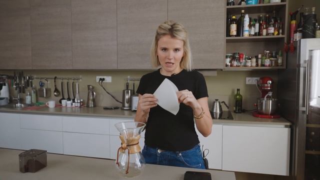 Кемекс | Как приготовить фильтр кофе