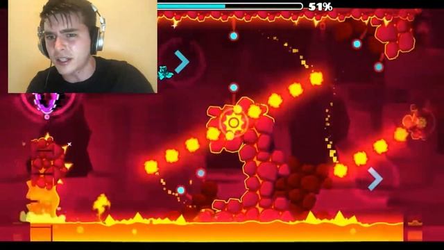 Спидран по-fingerdash(geometry-dash)но он не смог пройти спидран! смотреть онлайн