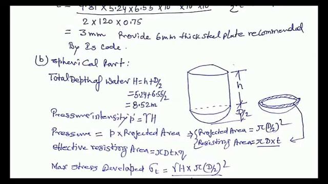 Design of overhead circular steel water tank смотреть онлайн