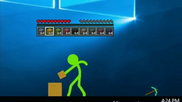 Битва строителей - Анимация против Minecraft  эпизод 2