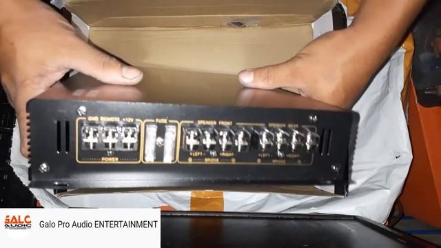 WUDI CAR AUDIO AMPLIFIER- UNBOXING / GALO PRO AUDIO