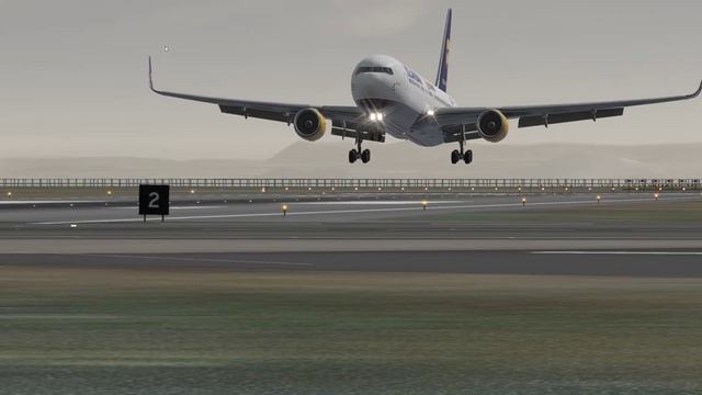 X Plane 11 | Boeing 767-300ER Landing Reykjavik BIKF смотреть онлайн