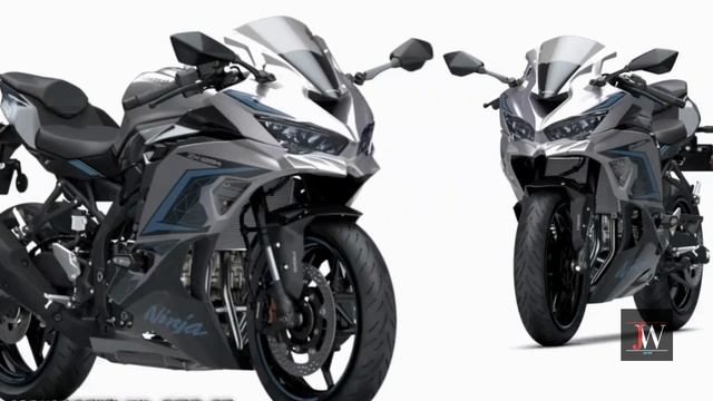 2024 KAWASAKI NINJA ZX-25R SE GETS NEW SILVER COLOR OPTION IN JAPAN смотреть онлайн