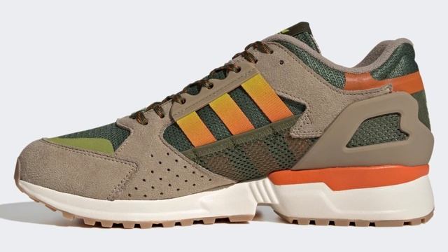 The Palace x Adidas ZX 10000 Earthy смотреть онлайн