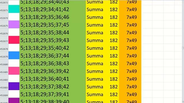 Лото 7 из 49 Сумма 182 видео 149 смотреть онлайн
