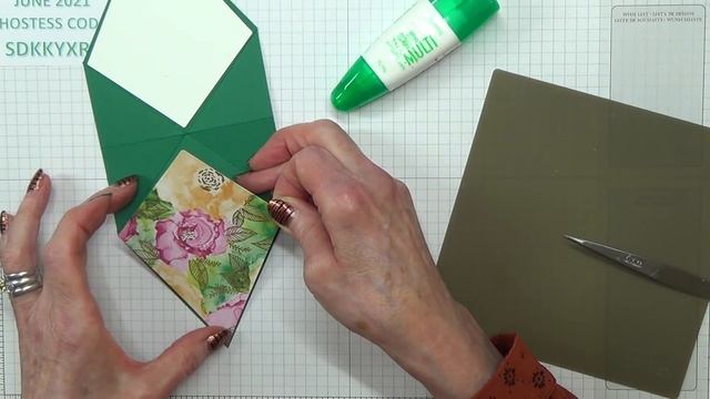 No.592 - Kite Fold Card - JanB No.5 Top UK Stampin' Up! Independent Demonstrator смотреть онлайн