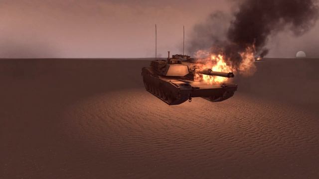 M1A1 Abrams Vs T72A (Tank Battle) | Call To Arms [4K60fps]